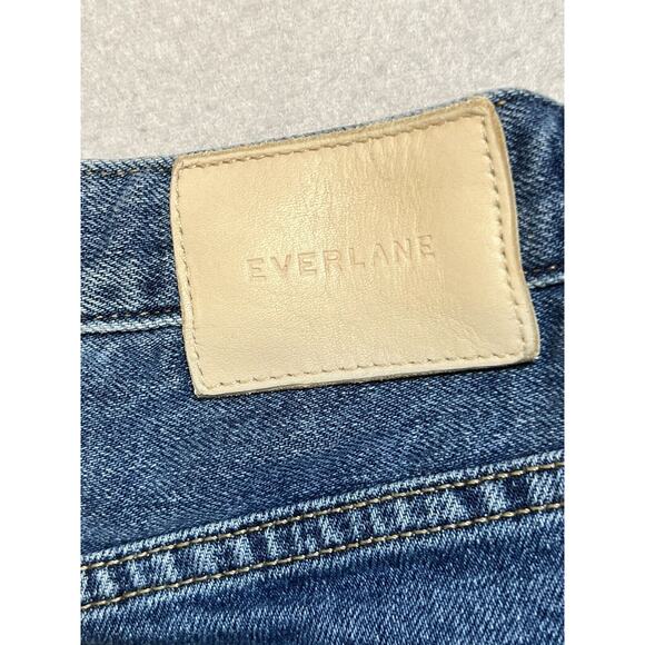 Everlane The Cheeky Short Women Size 25 Button Fly‎ Denim Cut Offs - Picture 6 of 10